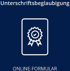 Unterschriftsbeglaubigung